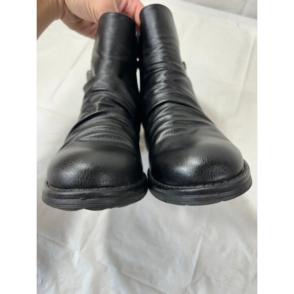 Sean Alan Riley Waterproof Black Ankle Boot Size 7 - Picture 10 of 15